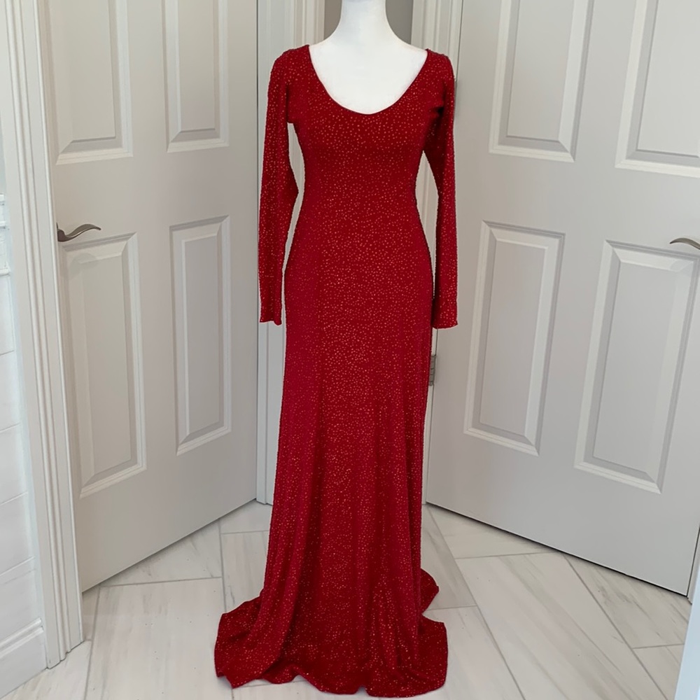 Badgley Mischka evening gown. Worn once!!!